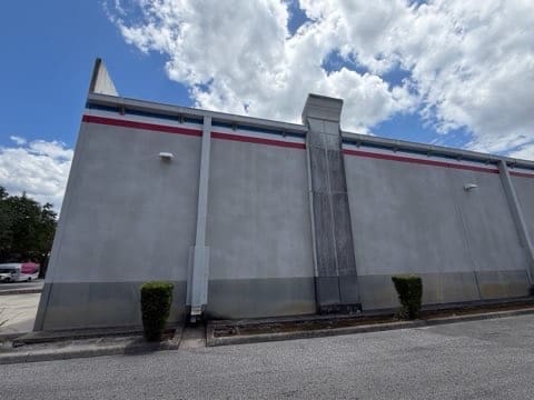 Commercial exterior cleaning