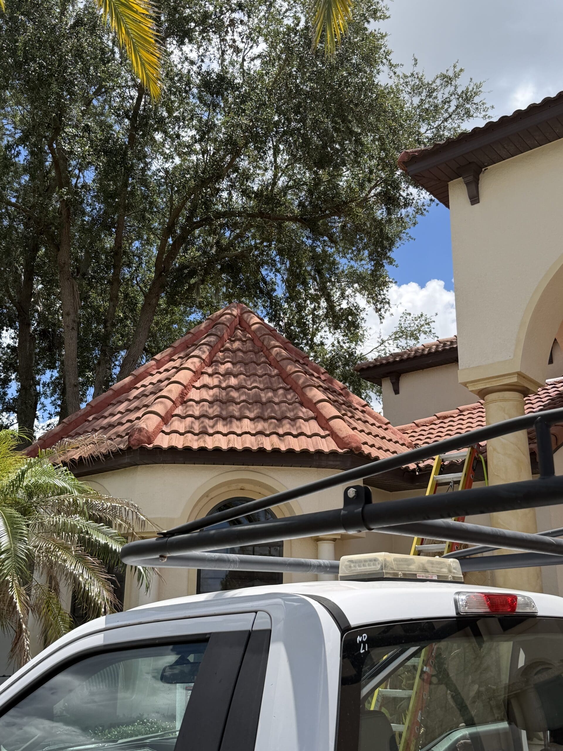 After — Tile roof soft wash by SEV-Central Pressure Washing